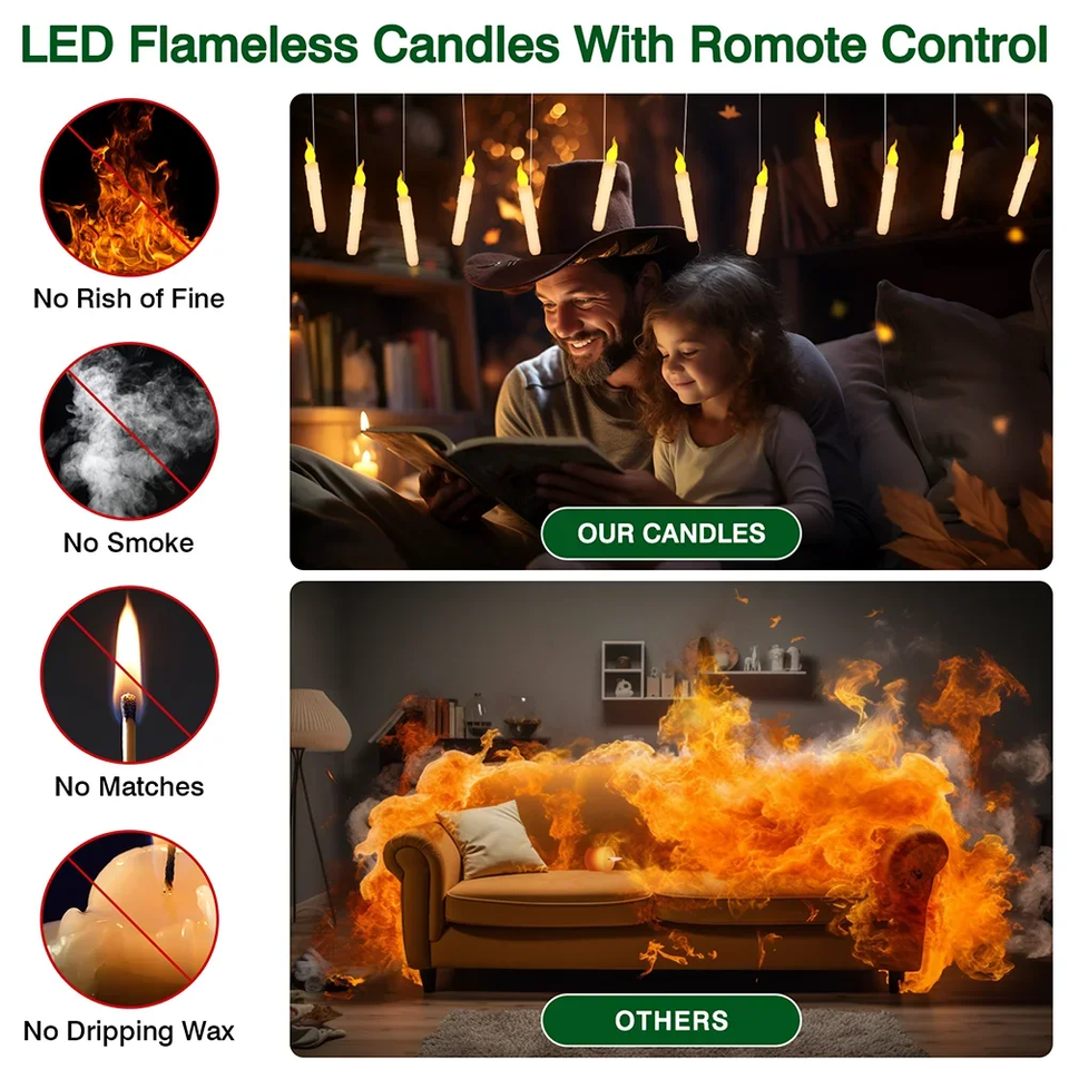 Harry Potter Magic Candles