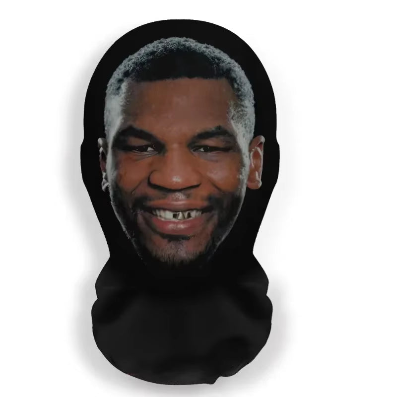 Interesting 3D Printed Seamless Ronaldo Kanye Mask Hat Cosplay Facial Mask Party Cosplay Props Mascaras Halloween Mask