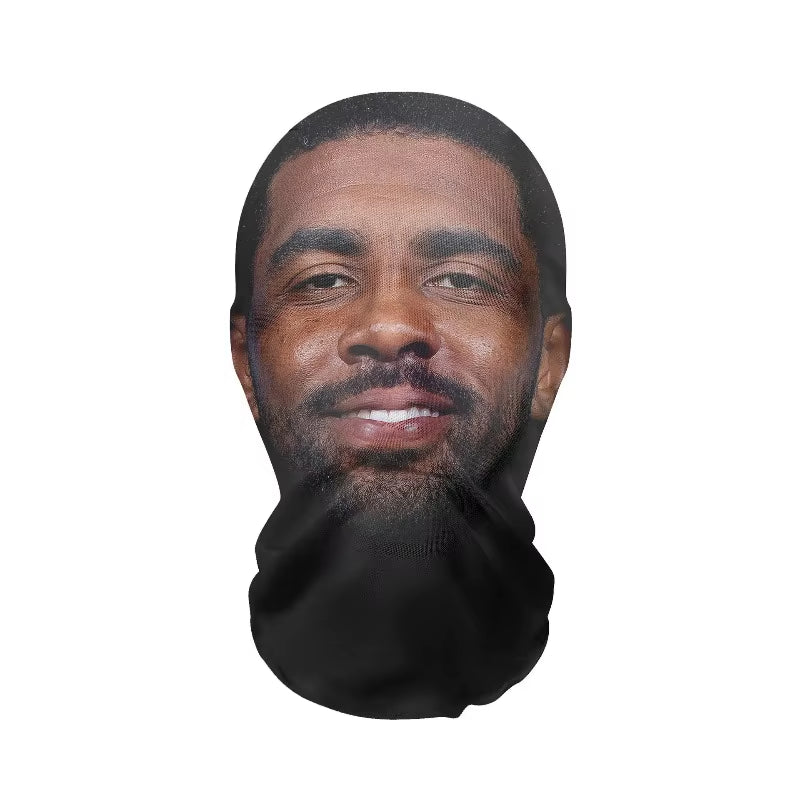 Interesting 3D Printed Seamless Ronaldo Kanye Mask Hat Cosplay Facial Mask Party Cosplay Props Mascaras Halloween Mask