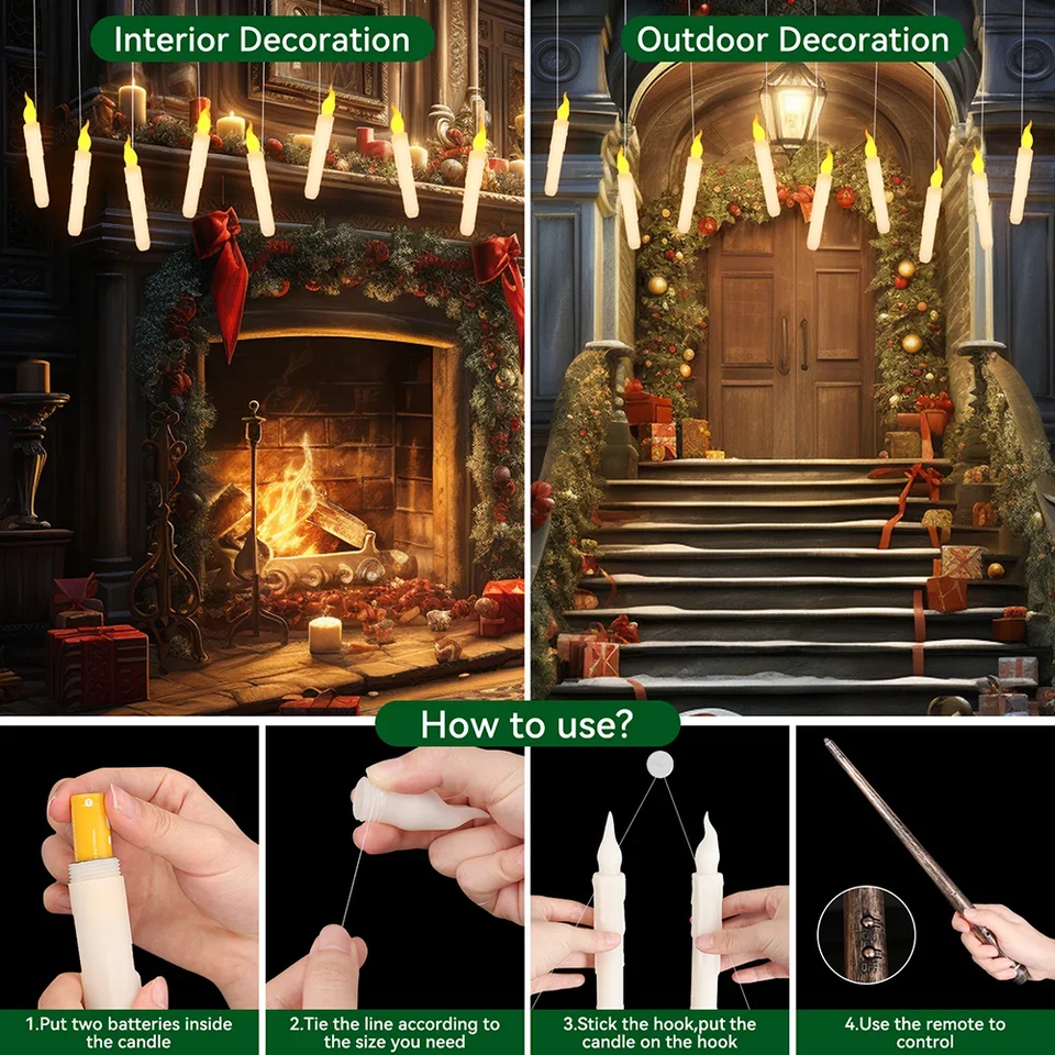 Harry Potter Magic Candles
