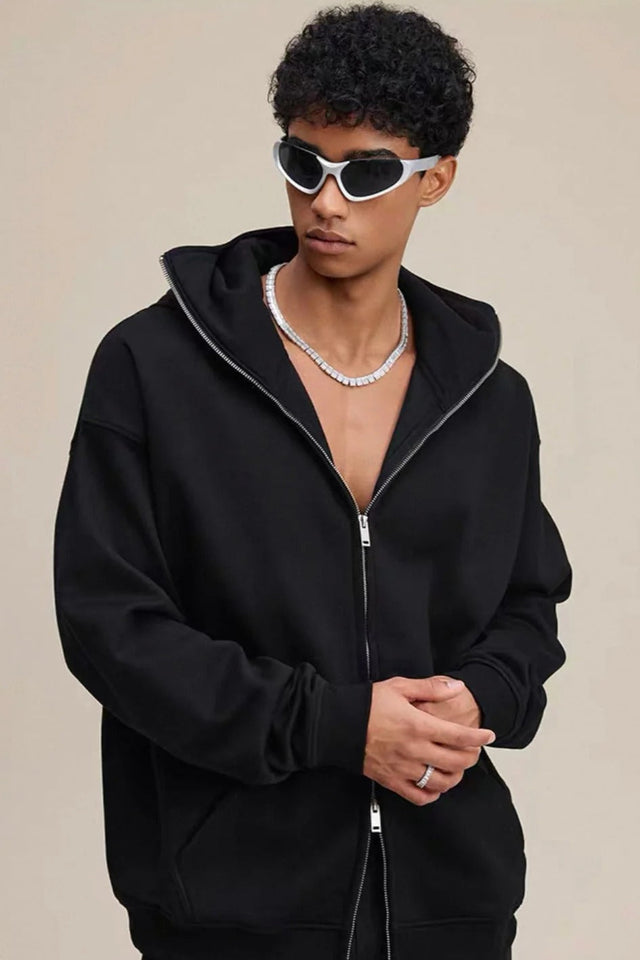 T-H-E Zipped Hoodie (unisex)