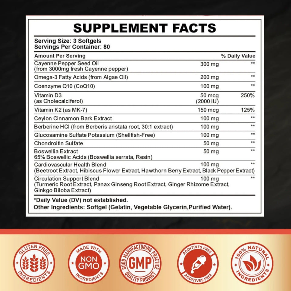 Cayenne Pepper Softgels